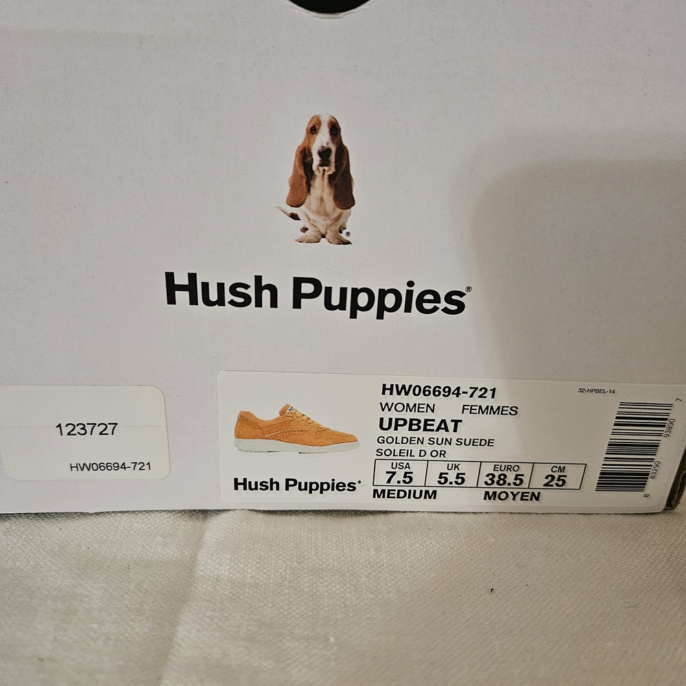 Hush Puppies Golden Sun Suede Sneakers